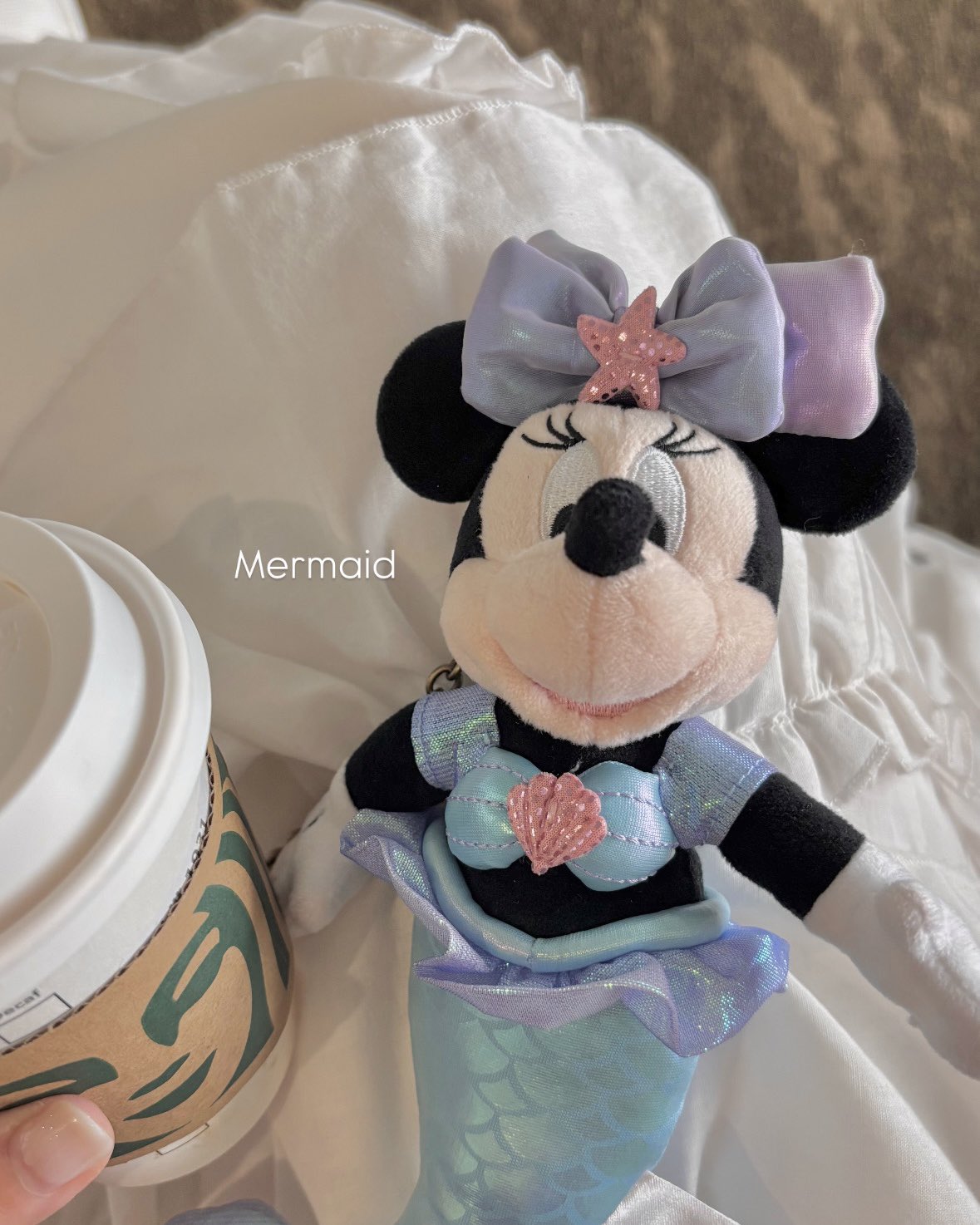 上海ディズニー　ミニー 人魚 ぬいぐるみ ミニーマウス 即日 上海ディズニー ミニー 人魚 ぬいぐるみ ミニーマウス