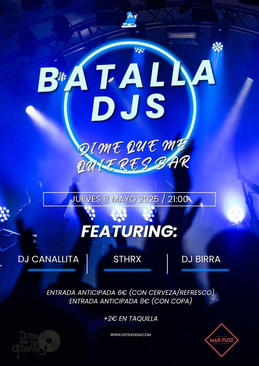 Vente a celebrar el estreno de Intoxicado a <a href="/Dimequeme/">Dime que me quieres</a> con nosotros!!!