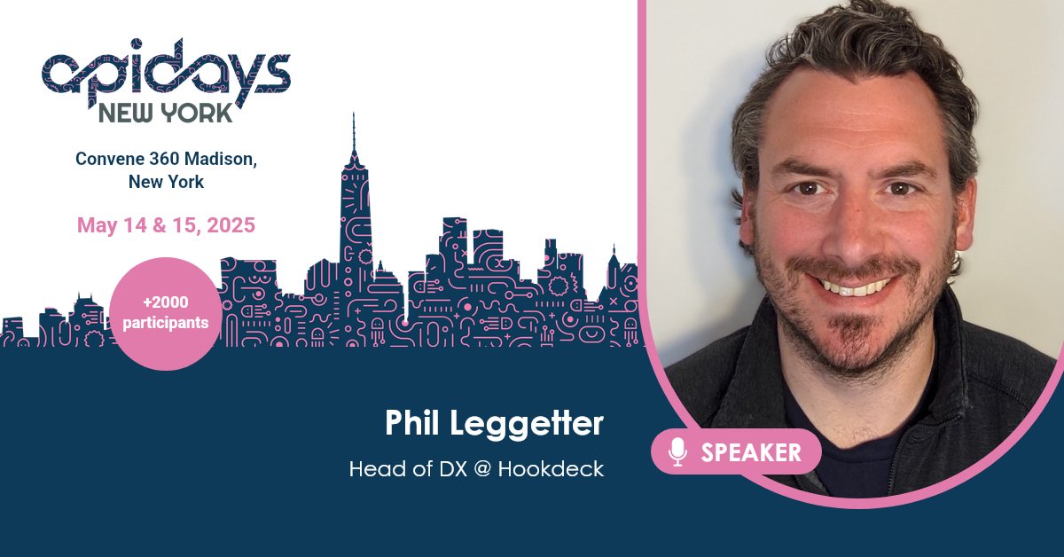 Come join me at API Days NY next week.

Not a good enough incentive. Fine! How about a free ticket? ticket.apidays.global/event/apidays-…