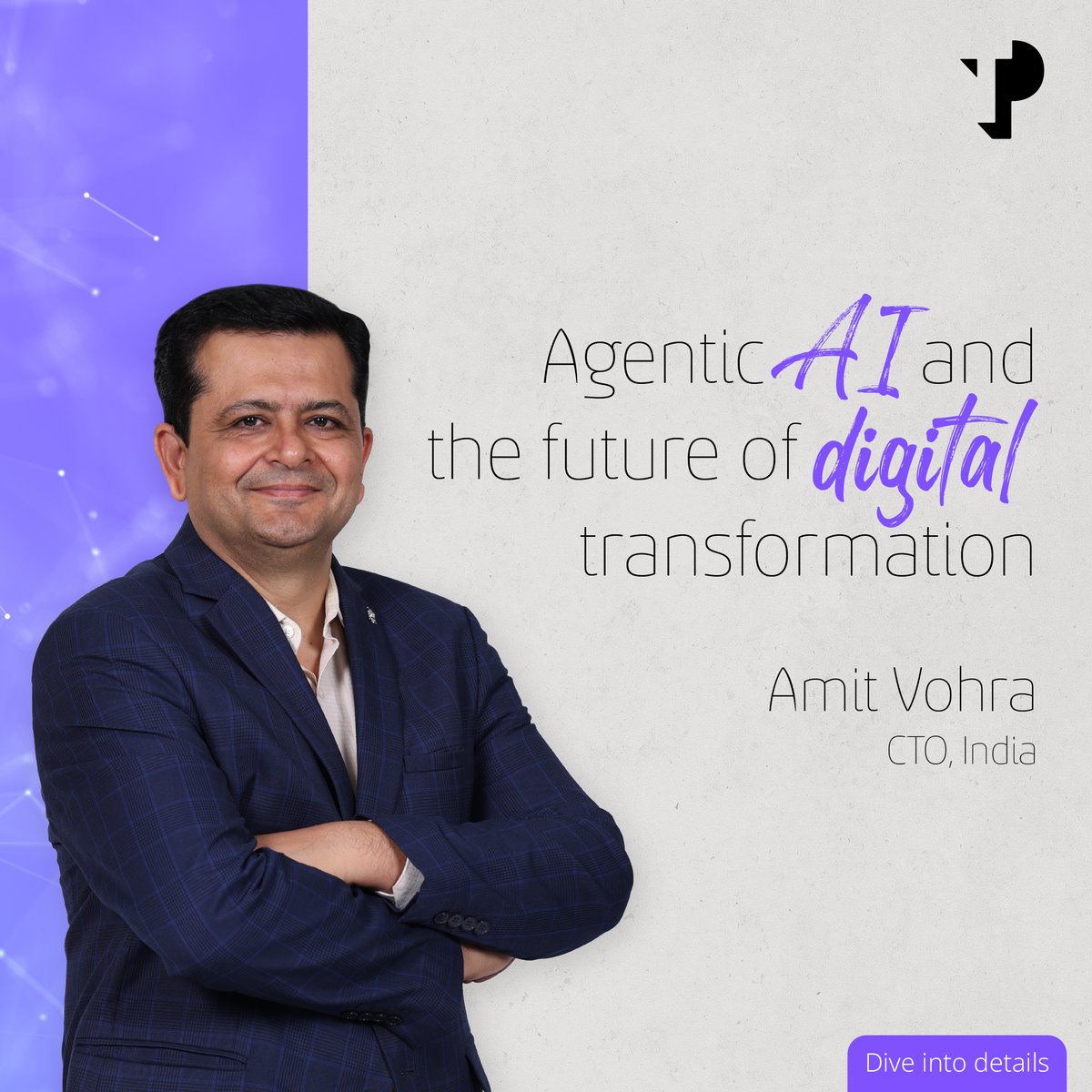 TPIndiaOfficial's tweet image. Agentic AI: Revolutionizing Digital Transformation. 

Join Amit Vohra, CTO - India, for insights on leveraging autonomous AI agents for efficient, future-ready operations: bit.ly/TP_AgenticAI.

#TPIndia #TPInsights #DigitalLeadership