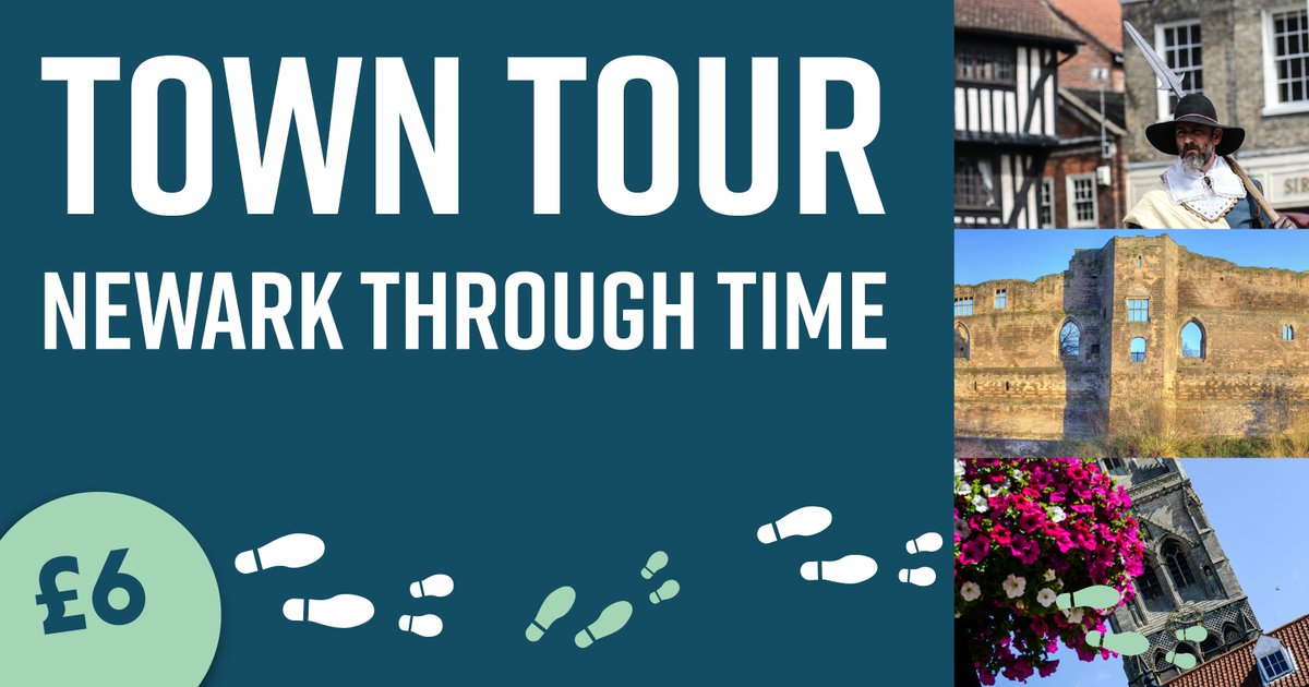 🔍 Discover Newark's Hidden Gems 🔍

Join our "Newark Through Time" tour and explore sites from Anglo Saxon to Victorian Newark. History comes alive with every step! 🏰

📅 Every other Saturday 
⏰ 12.55pm 
🎟️ £6