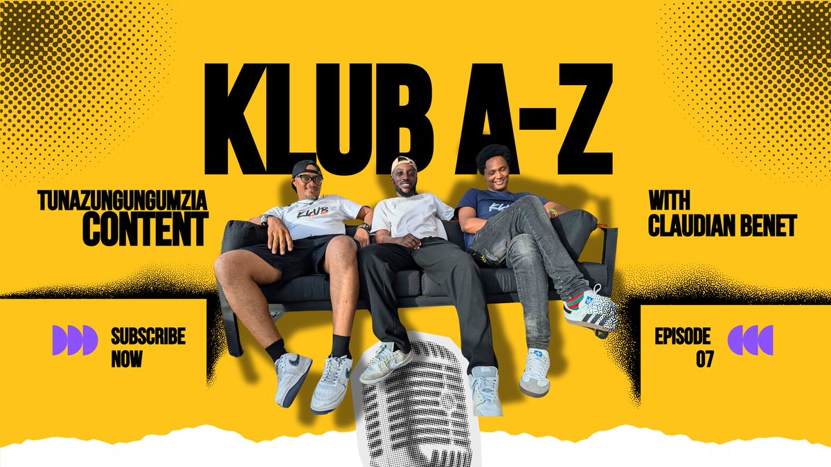 <a href="/klubatoz/">Kluba A - Z</a> new episode is out! Did you know that content creators in Tanzania  get more money than advertising agencies?

Listen &amp; Watch Here: youtu.be/n_Jk8d8vmHU?si…