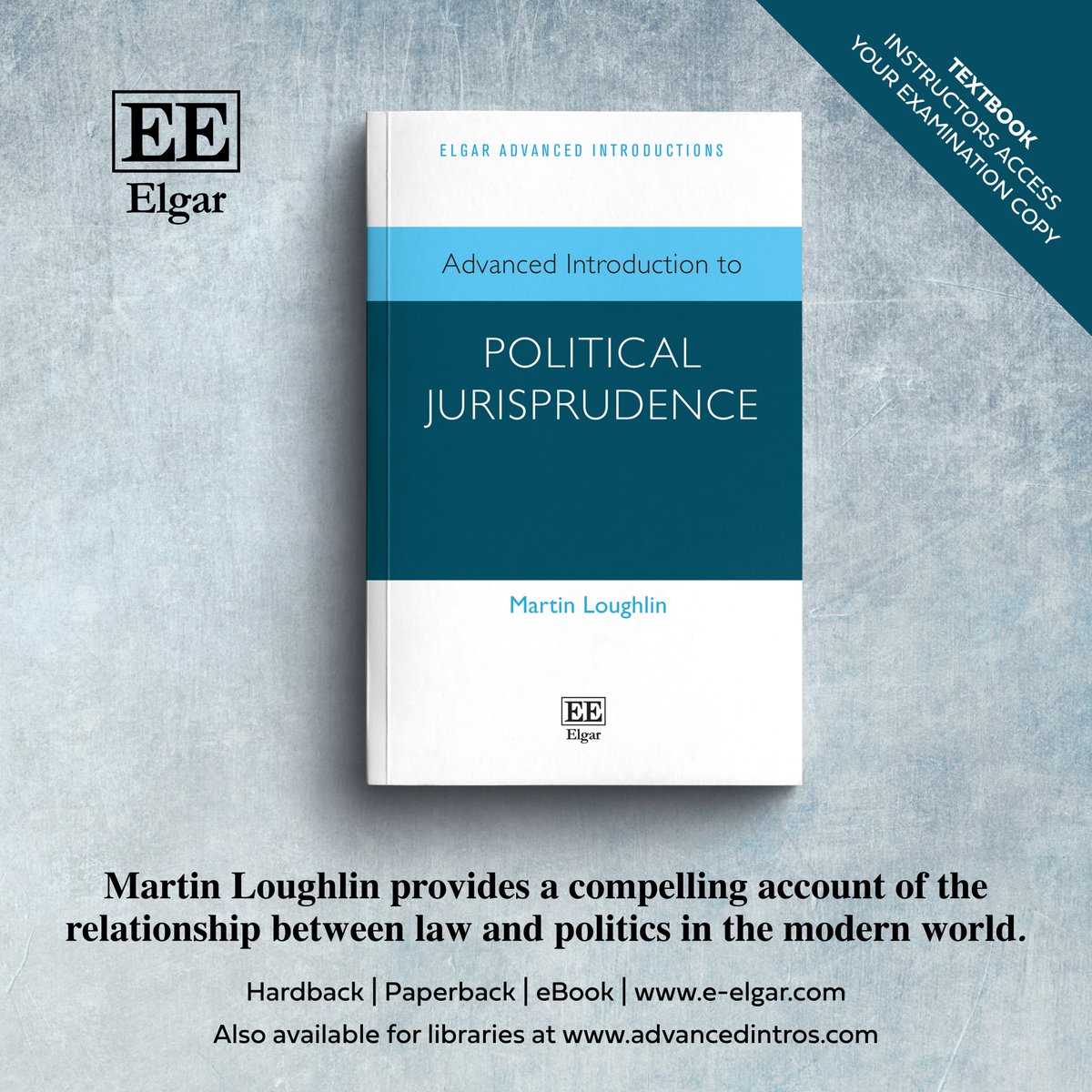 Elgar Law (@elgar_law) on Twitter photo Advanced Introduction to Political Jurisprudence by Martin Loughlin, Emeritus Professor of Public Law <a href="/LSELaw/">LSE Law School</a>
For more information ➡️ e-elgar.com/shop/isbn/9781…
Examination copy for instructors ➡️ vitalsource.com/educators/text…
Available for libraries on ➡️ advancedintros.com Advanced Introduction to Political Jurisprudence by Martin Loughlin, Emeritus Professor of Public Law <a href="/LSELaw/">LSE Law School</a>
For more information ➡️ e-elgar.com/shop/isbn/9781…
Examination copy for instructors ➡️ vitalsource.com/educators/text…
Available for libraries on ➡️ advancedintros.com