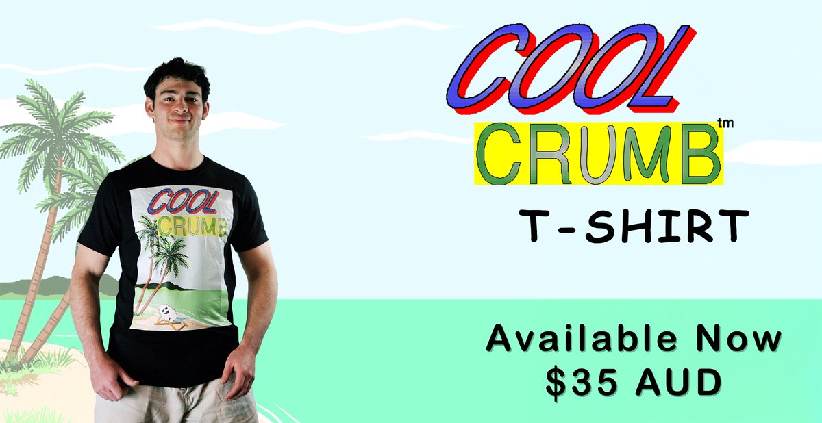 Our new Cool Crumb T-Shirt is finally here!  Available for a LIMITED TIME promotional price of  $35 from our web store! 
juicycrumb.com/product/cool-c…