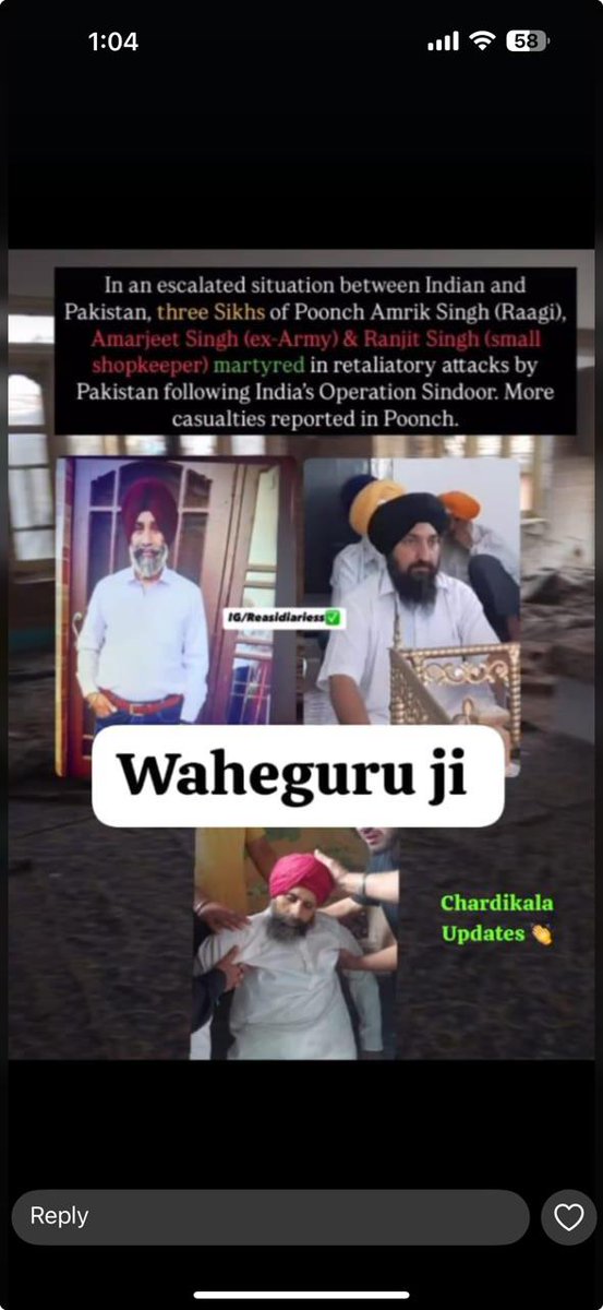 LetsCode667607's tweet photo. Schools, streets Pakistan is hitting poonch. Prayers🙏
Its a mess and our army is also replying heavily. Many casualties on their side as well. Three Local sikhs and many other are martyred in retaliation attack. Prey for all those who lost their loved onces https://t.co/GFQF0a9mD3