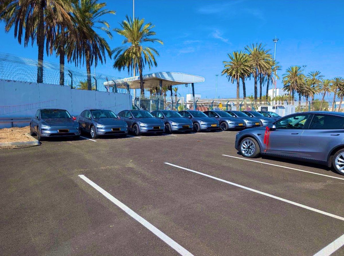 $TSLA 🇮🇱
Tesla Launches Delivery of New Model Y in Israel! Congratulations, Everyone!