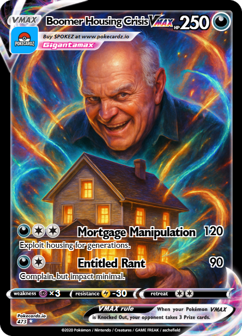 We need our houses back!

Made this insane card at pokecardz.io
Join now $POKEZ

9s3EnKxgwZHc9fkfj7JKy78LzAqVWENe8idZfgCzpump