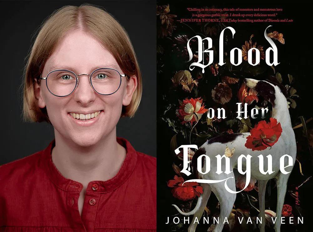 We chat with author Johanna van Veen about Blood on Her Tongue, which is a bloodthirsty Sapphic twist on vampires creating an intoxicating tale of obsession, madness, identity, and feminist fury.

thenerddaily.com/johanna-van-ve…