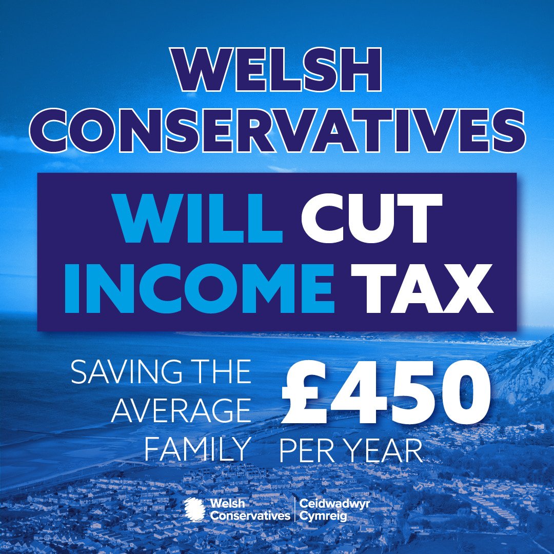 It's your money, you've earned it.

That's why we think you should keep more of it.

We'll put money back in your pocket, rather than fritter it away on Labour &amp; Plaid's left-wing vanity projects.