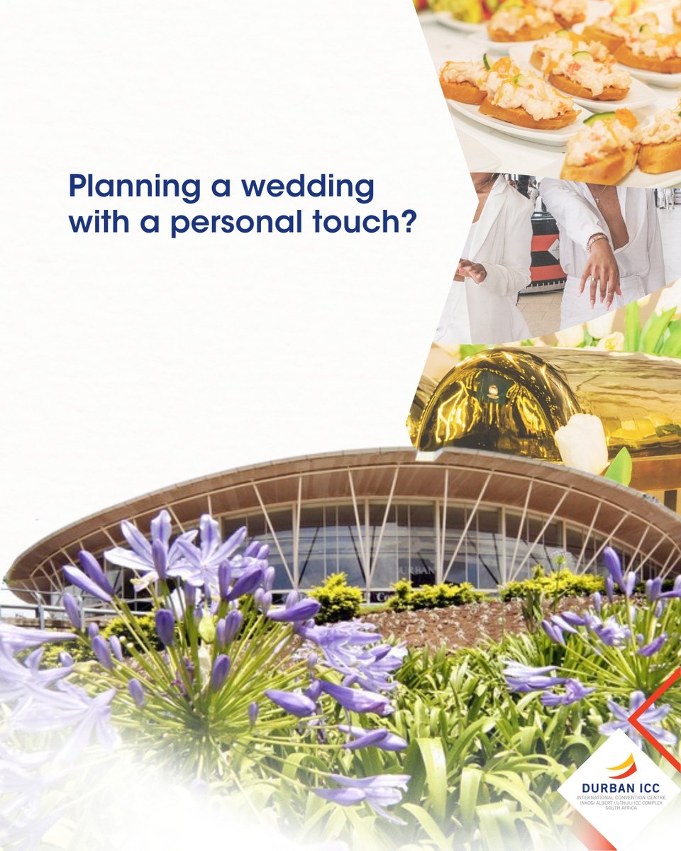 Durban ICC (@durbanicc) on Twitter photo At the Durban Exhibition Centre, you're free to bring your own décor & catering, making it the perfect venue for couples who want their big day exactly their way.
From traditional feasts to custom themes, we offer the space, you bring the vision.
Email us at sales@icc.co.za At the Durban Exhibition Centre, you're free to bring your own décor & catering, making it the perfect venue for couples who want their big day exactly their way.
From traditional feasts to custom themes, we offer the space, you bring the vision.
Email us at sales@icc.co.za