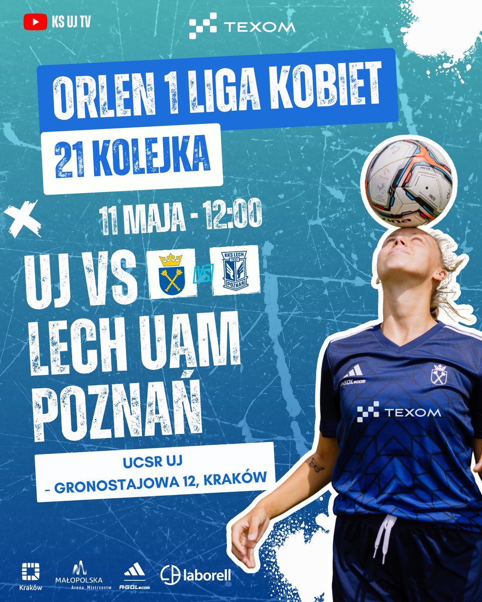 KS Uniwersytet Jagielloński (@uj_jagiellonki) on Twitter photo 💥 Zapraszamy na ostatni mecz domowy i fetę z okazji awansu naszej drużyny do Orlen Ekstraligi Kobiet! 🏆⚽
Bądźcie z nami, by razem celebrować ten sukces oraz wziąć udział w wydarzeniu organizowanym w ramach obchodów Święta <a href="/JagiellonskiUni/">Uniwersytet Jagielloński</a> 🎓🎊 #kibicUJ 💥 Zapraszamy na ostatni mecz domowy i fetę z okazji awansu naszej drużyny do Orlen Ekstraligi Kobiet! 🏆⚽
Bądźcie z nami, by razem celebrować ten sukces oraz wziąć udział w wydarzeniu organizowanym w ramach obchodów Święta <a href="/JagiellonskiUni/">Uniwersytet Jagielloński</a> 🎓🎊 #kibicUJ