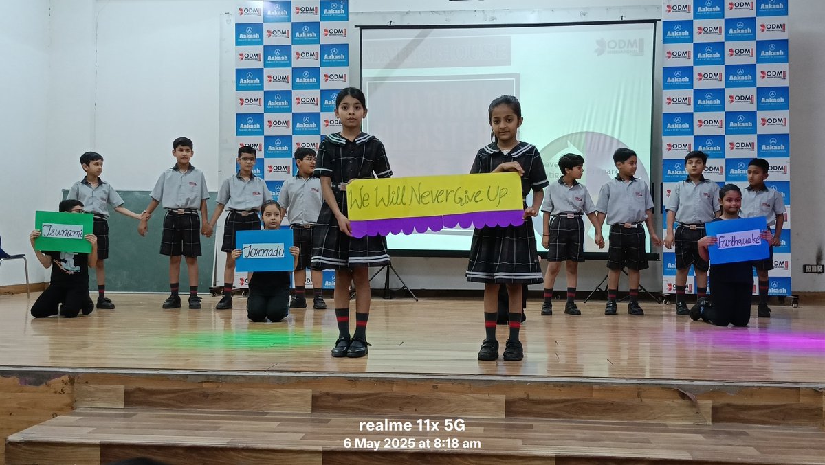 ODM_Intl_GRG's tweet image. ๐ผ United in Spirit, Inspired by Nature ๐
On May 6th, our Maitri House primary stars (Grades I-V) led a heartwarming assembly filled with purpose and poise.๐ฟโจ
#MaitriHouse #PrimaryAssembly #YoungVoicesBigImpact #TeamworkInAction #ValueBasedLearning #GrowWithODM