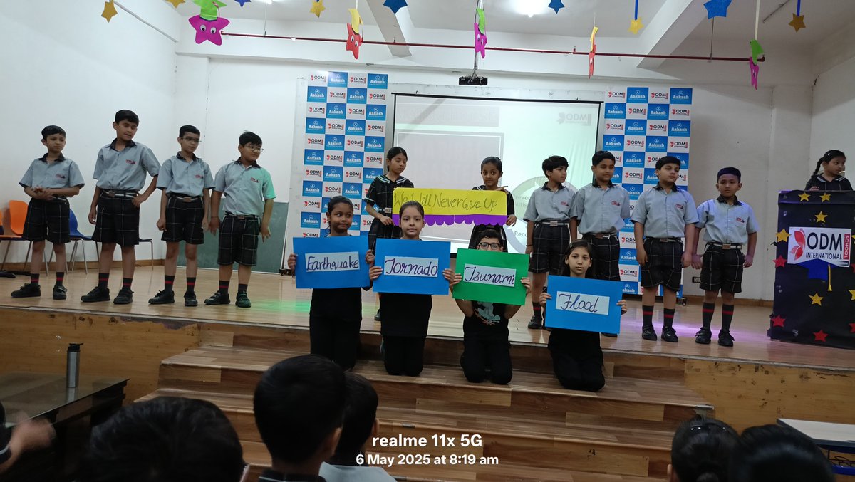 ODM_Intl_GRG's tweet image. ๐ผ United in Spirit, Inspired by Nature ๐
On May 6th, our Maitri House primary stars (Grades I-V) led a heartwarming assembly filled with purpose and poise.๐ฟโจ
#MaitriHouse #PrimaryAssembly #YoungVoicesBigImpact #TeamworkInAction #ValueBasedLearning #GrowWithODM