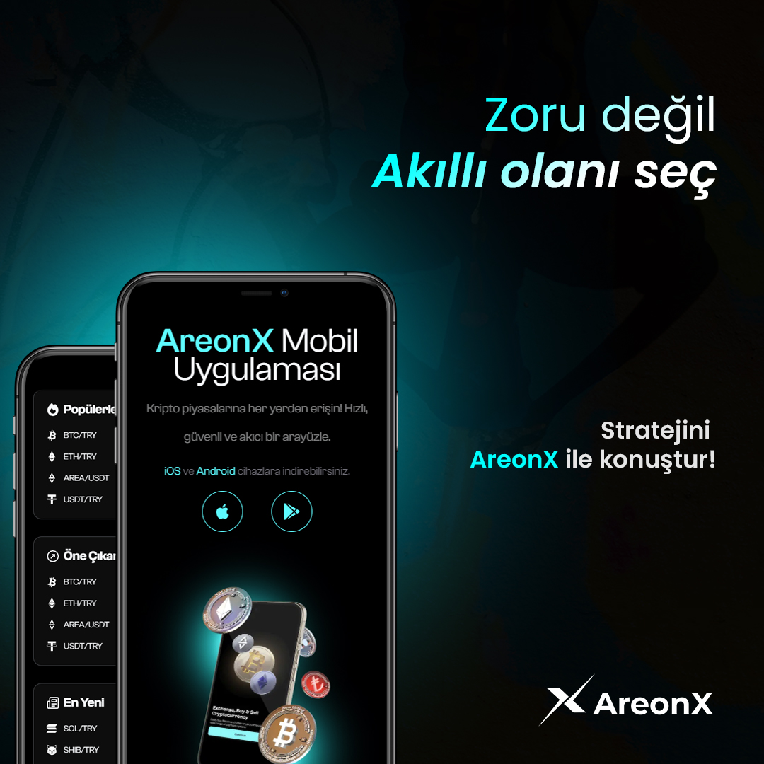 Sadece sen, stratejin ve #AreonX