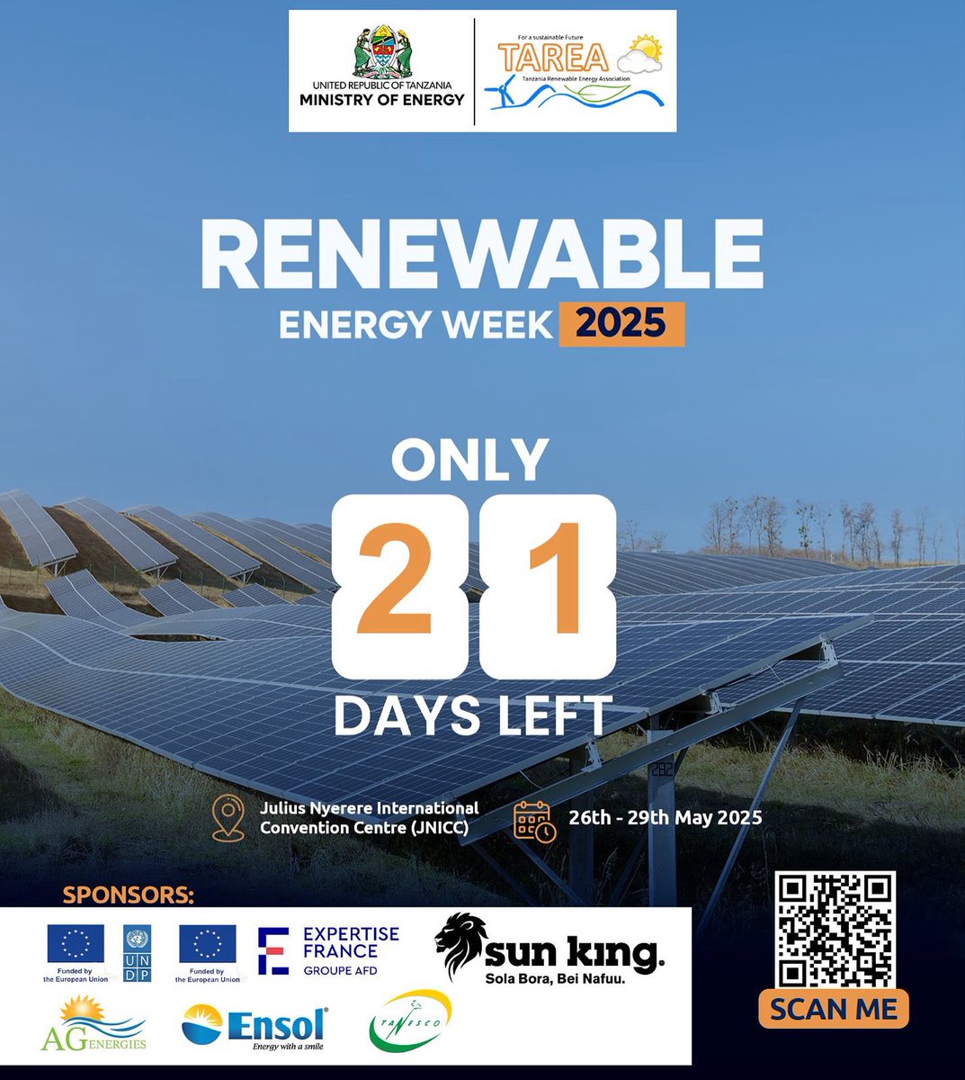 3 weeks to go 🌟
♻️Gain valuable insights, upskill, and expand your practical capabilities with the latest technology innovations, research findings, and industry best practices defined by the renewable energy transition.

Book your delegate pass today 
🔗 lnkd.in/eQbKnztT