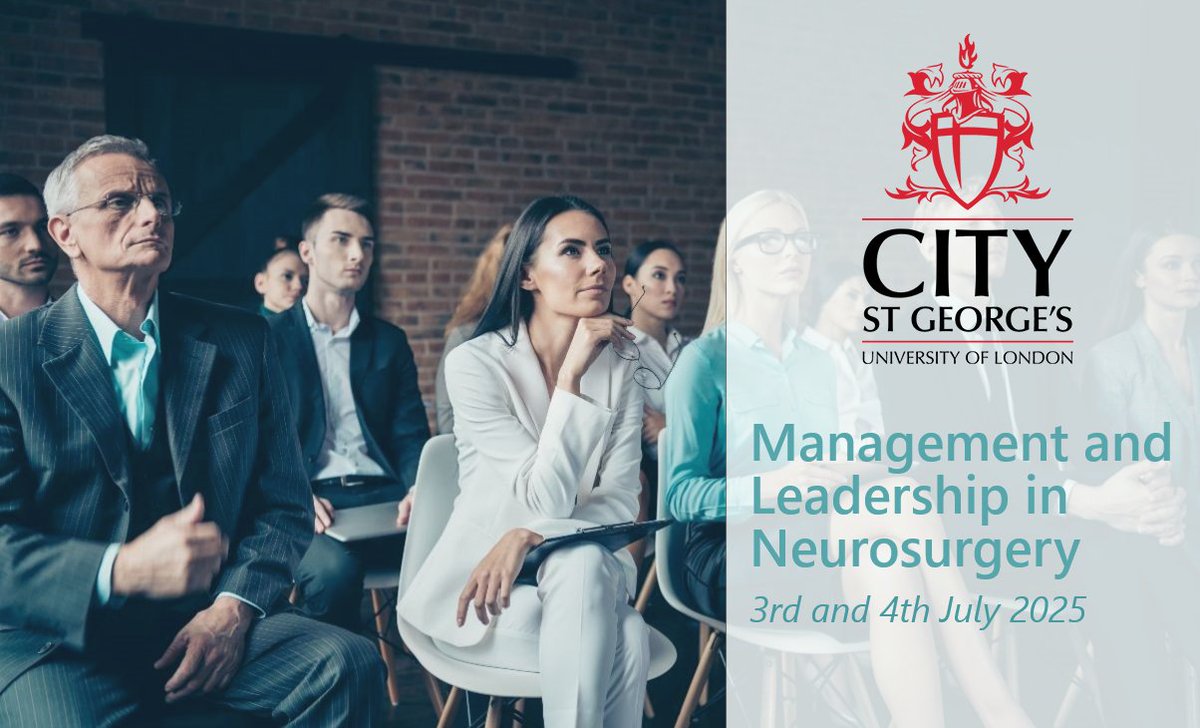 ACNR - A journal of neurology & rehabilitation (@acnrjournal) on Twitter photo Management & Leadership in Neurosurgery 3rd & 4th July 2025 (Face to face OR online; 2 day) Tooting Campus, <a href="/CityStG_Health/">School of Health & Medical Sciences</a>, University of London. This course is important for senior trainees who must demonstrate that they are ready to become consultants sgul.ac.uk/management Management & Leadership in Neurosurgery 3rd & 4th July 2025 (Face to face OR online; 2 day) Tooting Campus, <a href="/CityStG_Health/">School of Health & Medical Sciences</a>, University of London. This course is important for senior trainees who must demonstrate that they are ready to become consultants sgul.ac.uk/management