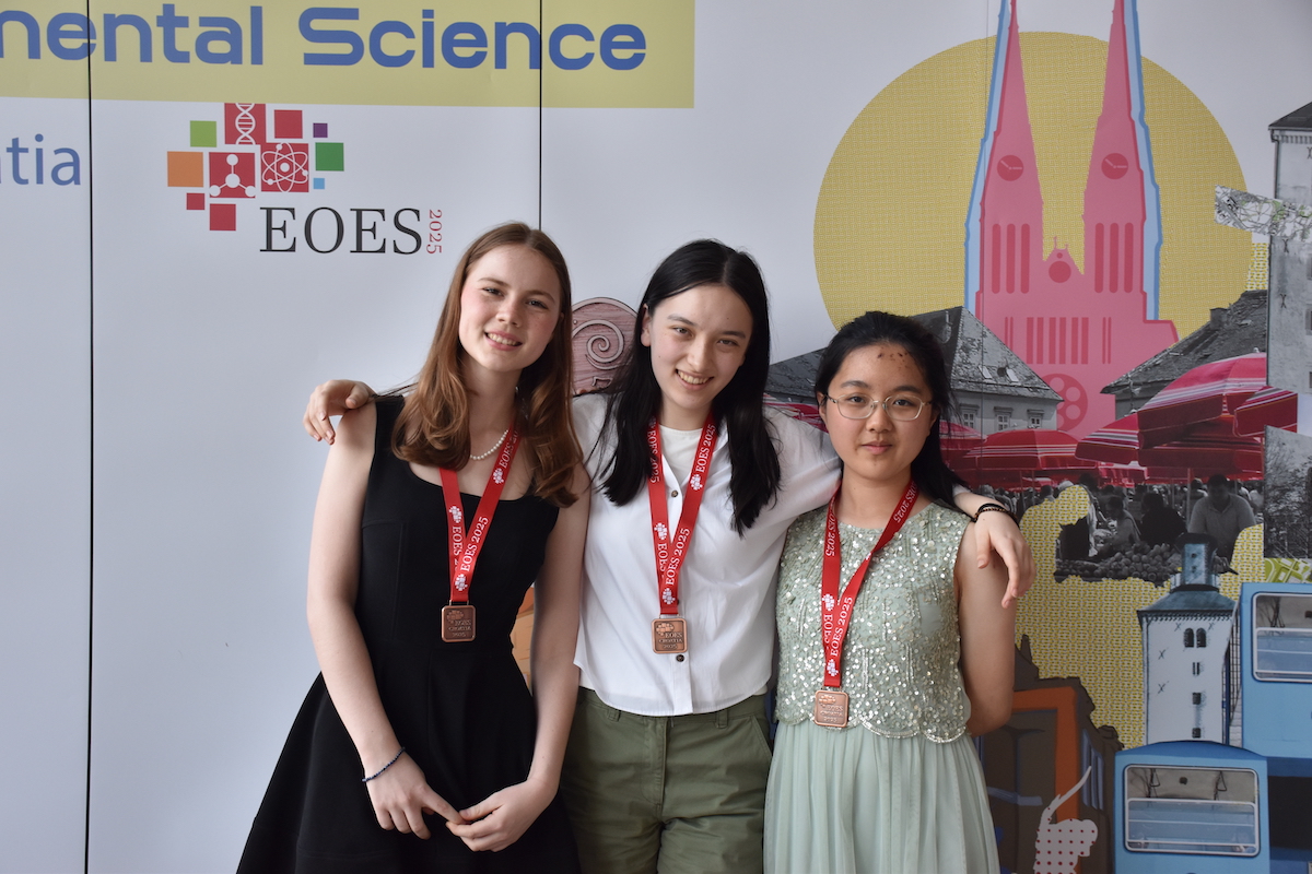 Congratulations to 5th yr YuHan Xue &amp; the Irish team in the Science Olympiad in Croatia last week. The Irish team were very competitive &amp; obtained a bronze medal. Well done to all involved especially our own Yuhan. What an inspiration to all her classmates &amp; the school community.