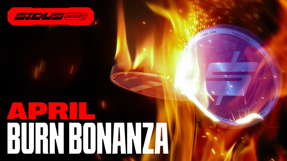 🔥 April added even more tokens to the bonfire! 
Check out the monthly summary:
✔️ SIDUS: 3,943,777.94 
🔗 bit.ly/sidus_burn_apr
✔️ SENATE: 7,655.16 
🔗 bit.ly/senate-burn_apr

Total tokens burned by the end of April:  
🔹 11,092,650,427.83 SIDUS | 36.98% of Max Supply!  
🔹