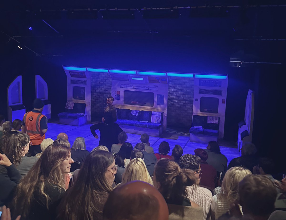 Tim Dunn (@mrtimdunn) on Twitter photo Went to see <a href="/cockfostersplay/">COCKFOSTERS</a> last night at <a href="/swkplay/">Southwark Playhouse</a> — it’s utterly brilliant, tube geek levels of attention to detail and, most
importantly, extremely funny. It opened elsewhere last year but only on here (⦵ Elephant & Castle / Borough) another 10, days so book now or miss it. Went to see <a href="/cockfostersplay/">COCKFOSTERS</a> last night at <a href="/swkplay/">Southwark Playhouse</a> — it’s utterly brilliant, tube geek levels of attention to detail and, most
importantly, extremely funny. It opened elsewhere last year but only on here (⦵ Elephant & Castle / Borough) another 10, days so book now or miss it.