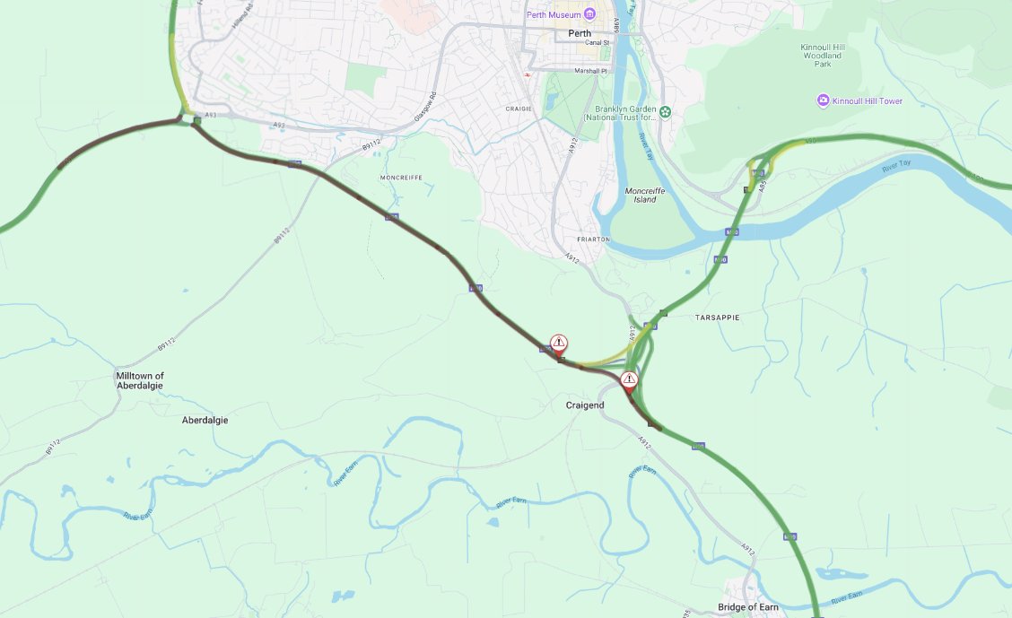 Traffic Scotland tweet media