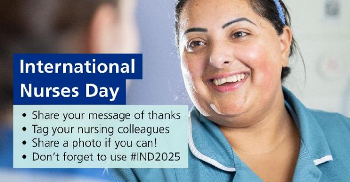 I'm immensely proud to be a #nurse &amp; look forward to celebrating #InternationalNursesDay on Monday 12th May with colleagues from across the globe🌍

As the most trusted profession, woven within the fabric of our communities, nurses make a huge difference. Get involved #IND2025