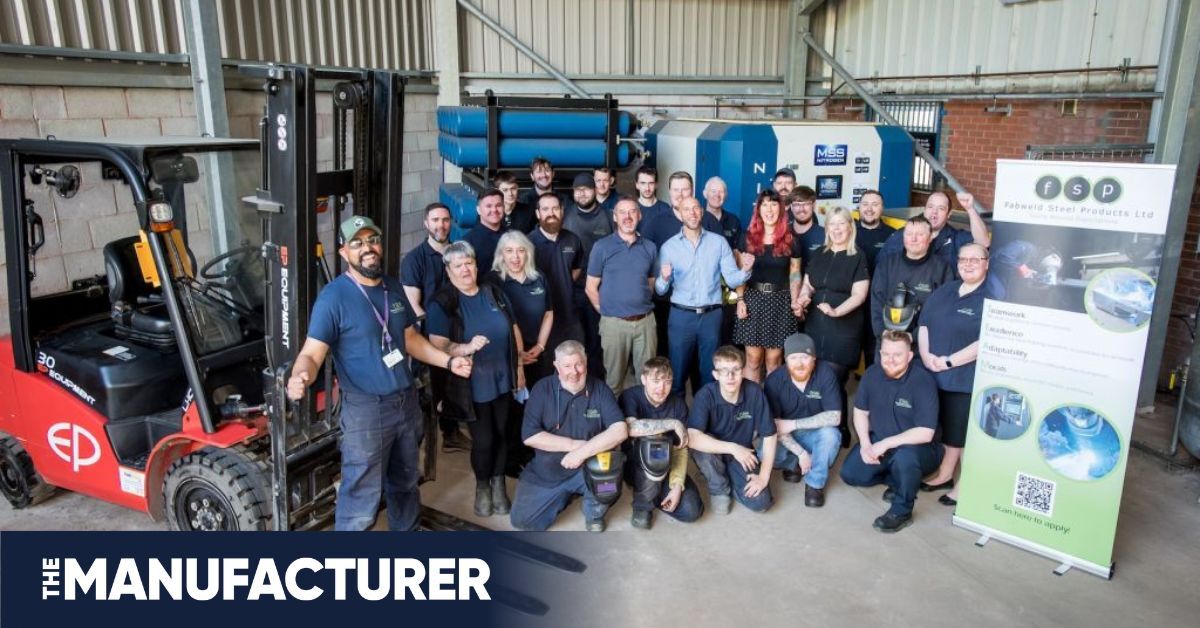 The Manufacturer (@themanufacturer) on Twitter photo Telford-based <a href="/FabweldSteel/">Fabweld Steel</a> has been honoured with a King’s Award for Enterprise in recognition of its outstanding commitment to Sustainable Development.
Find out more here: hubs.la/Q03lmwkn0 #UKmfg Telford-based <a href="/FabweldSteel/">Fabweld Steel</a> has been honoured with a King’s Award for Enterprise in recognition of its outstanding commitment to Sustainable Development.
Find out more here: hubs.la/Q03lmwkn0 #UKmfg
