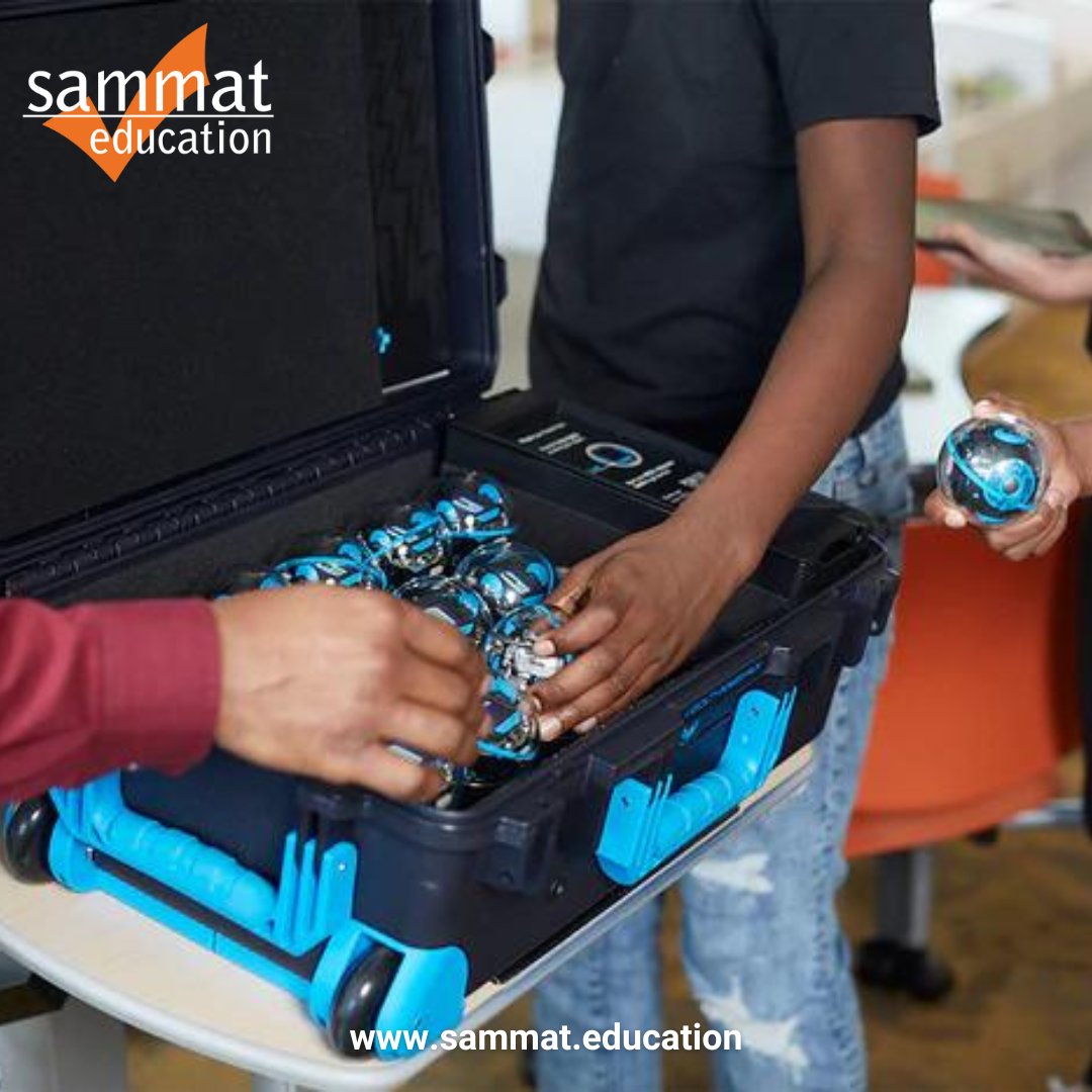 sammateducation's tweet image. 📦 Upgrade your #ClassPack to #BOLT+! Includes 15 robots, challenge cards, and an educator guide. #SpheroRange #STEM sammat.education/products/spher…