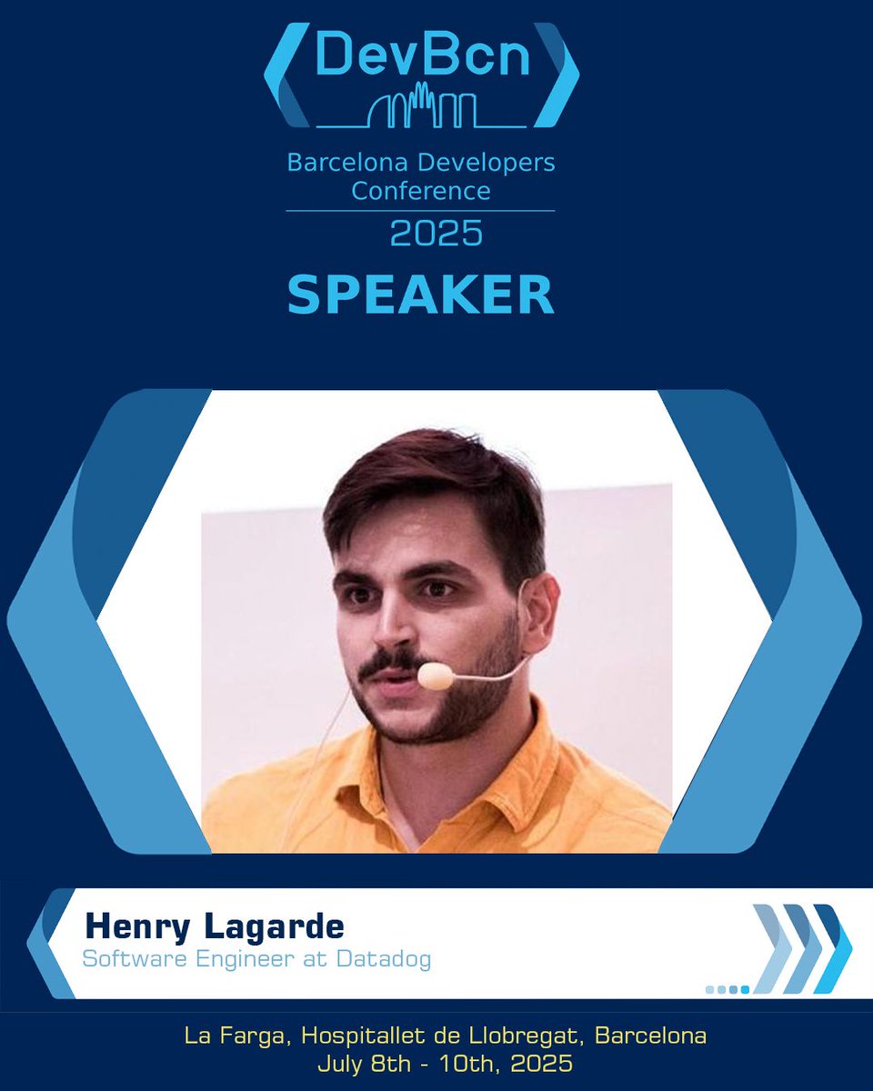 DevBcn (@dev_bcn) on Twitter photo ๐ Frontend deserves love too!
Henry Lagarde (<a href="/dev_lagarde/">Henry Lagarde</a>) joins #devbcn25 to show why observability shouldnโt stop at the backend.
Catch his talk and make your UX bulletproof ๐ buff.ly/w4vEWfF ๐ Frontend deserves love too!
Henry Lagarde (<a href="/dev_lagarde/">Henry Lagarde</a>) joins #devbcn25 to show why observability shouldnโt stop at the backend.
Catch his talk and make your UX bulletproof ๐ buff.ly/w4vEWfF