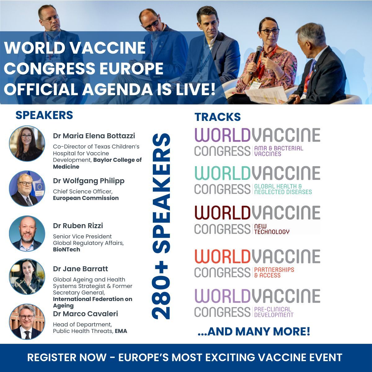 Discover What’s Shaping the Future of Vaccines – View the Official Agenda Now

terrapinn.com/WVCEU/OnlineAg… 

🎟️Register now for 2025! terrapinn.com/WVCEU/2025Tick…

#WVCEU #WorldVaccineCongress #Vaccine #HealthcareInnovation
#HealthcareLeaders