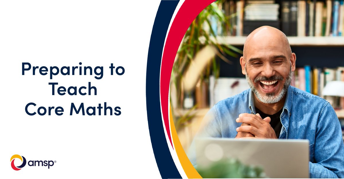 If you're new to teaching Core Maths, our Preparing to Teach Core Maths course might be just what you need to help you feel more confident in the classroom.

Explore lesson planning, assessments and more, starting 10 June. 📚

Learn more here 👉 buff.ly/i1GZaCg
#CoreMaths