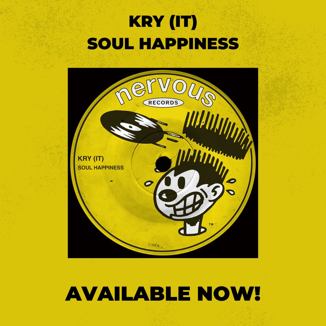 Make sure to stream/buy my latest release on <a href="/NERVOUSRECORDS/">Nervous Records</a> called “Soul Happiness”! ⬇️😃

nervous-records.lnk.to/soulhappiness