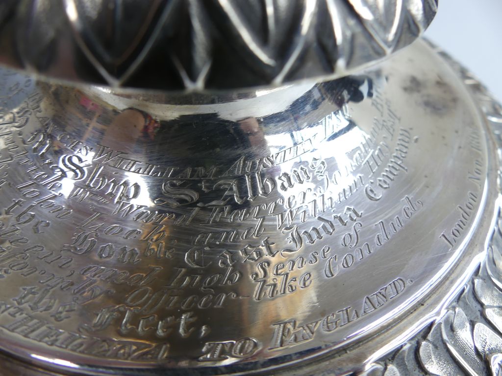 LacyScottKnight's tweet image. Jane Austen's novels include references to naval officers - her influence was very close to home.
This pair of candlesticks is engraved with an inscription to the brother of one of Britain’s most beloved novelists.
Read more bit.ly/4iLWtRf
#janeausten #napoleonicwars