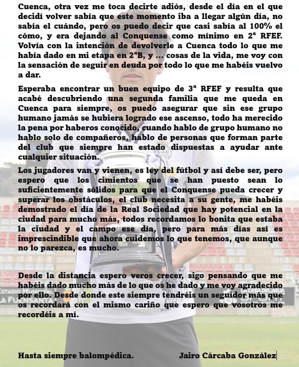 Jairo Cárcaba tweet media