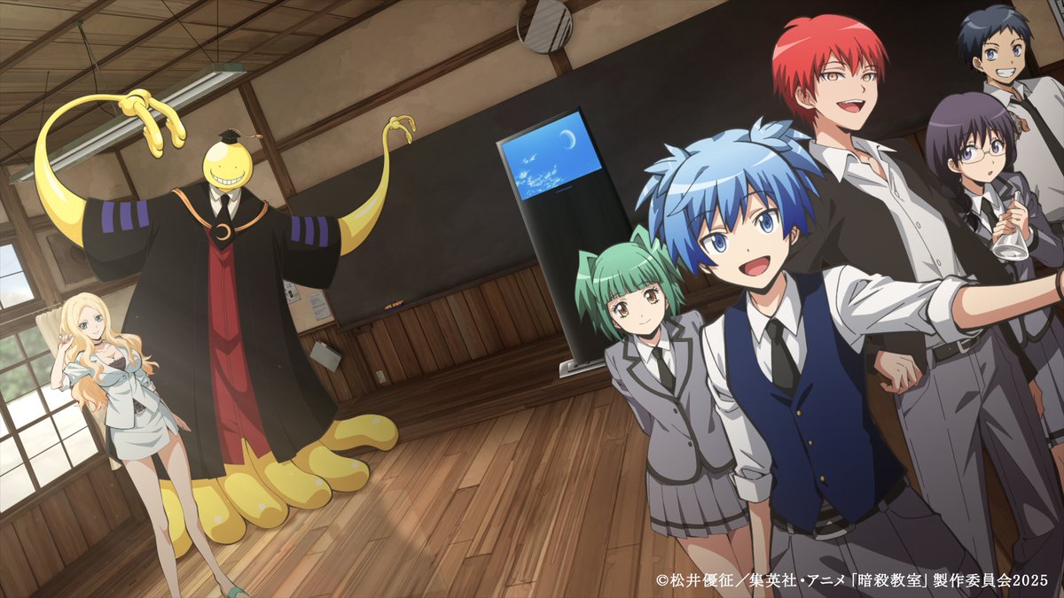 暗殺教室 暗殺教室』第2期キービジュアル＆OP・EDアーティスト解禁
