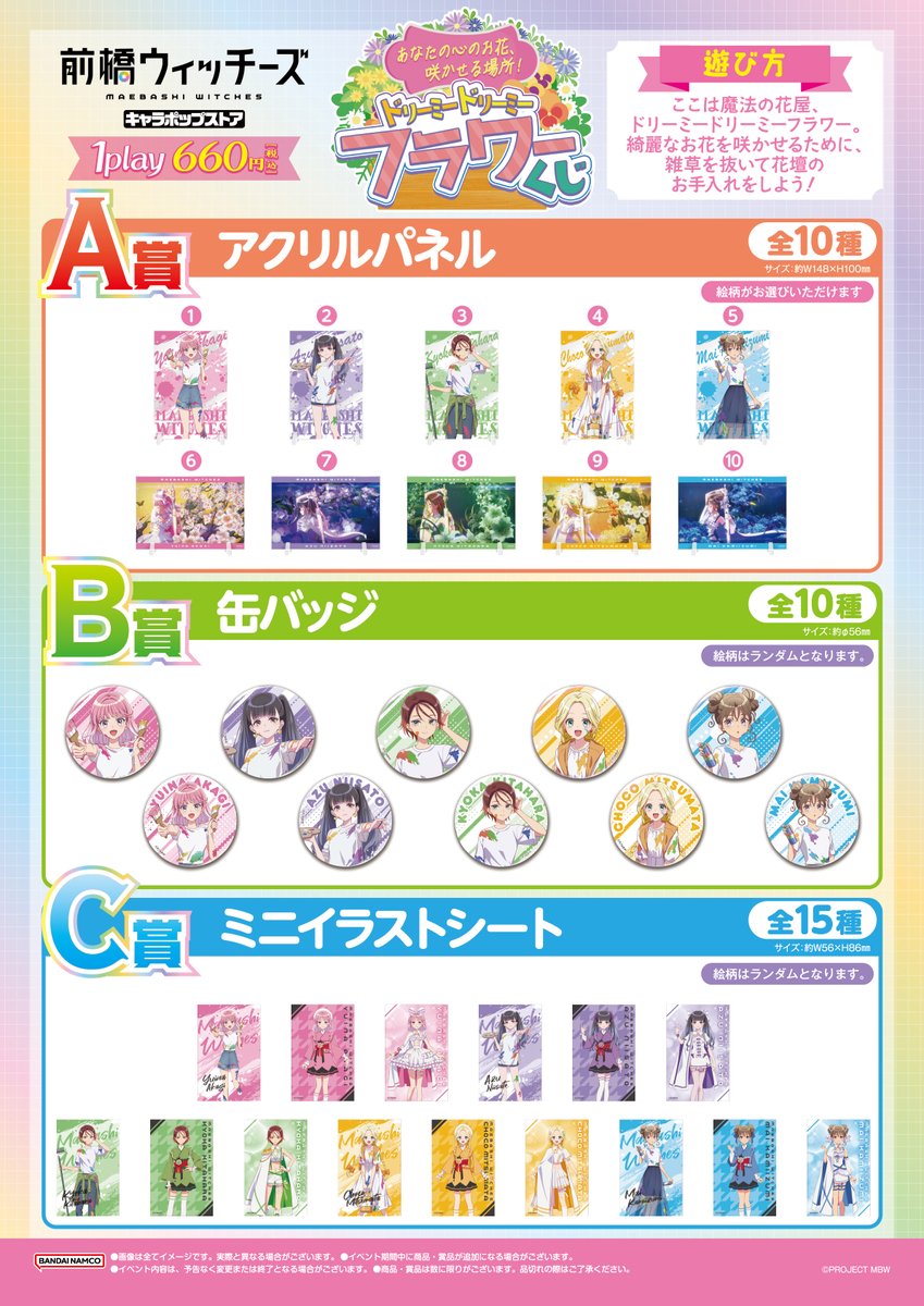 前橋ウィッチーズ 缶バッジ ガチャ アトレ秋葉原 ポップストア ハート