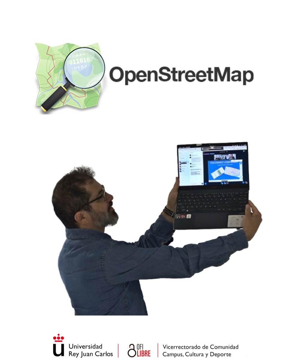 OfiLibre URJC (@ofilibreurjc) on Twitter photo Hoy hemos disfrutado nuestro café con Miguel Sevilla-Callejo de <a href="/openstreetmapes/">OpenStreetMap España</a> 🗺️🔎
Aunque también disfrutamos mucho de su presencia en las #ivjornadasculturalibre. Taller visible en TVURJC: tv.urjc.es/video/67e476f7…
#culturalibre #cafeconofilibre #openstreetmap Hoy hemos disfrutado nuestro café con Miguel Sevilla-Callejo de <a href="/openstreetmapes/">OpenStreetMap España</a> 🗺️🔎
Aunque también disfrutamos mucho de su presencia en las #ivjornadasculturalibre. Taller visible en TVURJC: tv.urjc.es/video/67e476f7…
#culturalibre #cafeconofilibre #openstreetmap