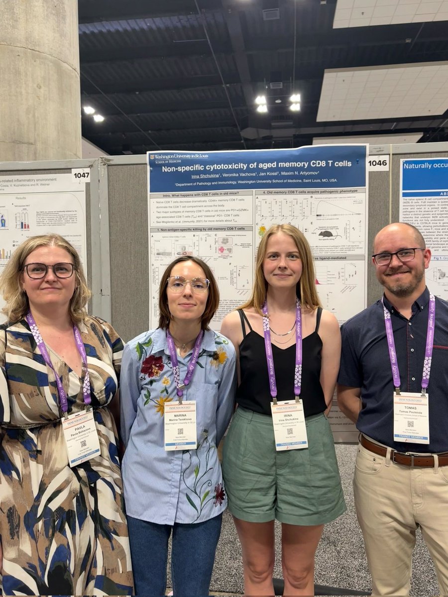 Tomas Paulenda (@tompaulenda) on Twitter photo Enjoying #AAI2025 with colleagues from <a href="/maxim_artyomov/">Maxim Artyomov</a> lab!
We are excited to share our science with the community. (Left to right).
Pavla Bohacova
Marina Terekhova
Irina Shchukina
Tom Paulenda
For individual contributions see 👇
#AAI2025 #science #conference #Hawaii #Washu
1/5 Enjoying #AAI2025 with colleagues from <a href="/maxim_artyomov/">Maxim Artyomov</a> lab!
We are excited to share our science with the community. (Left to right).
Pavla Bohacova
Marina Terekhova
Irina Shchukina
Tom Paulenda
For individual contributions see 👇
#AAI2025 #science #conference #Hawaii #Washu
1/5