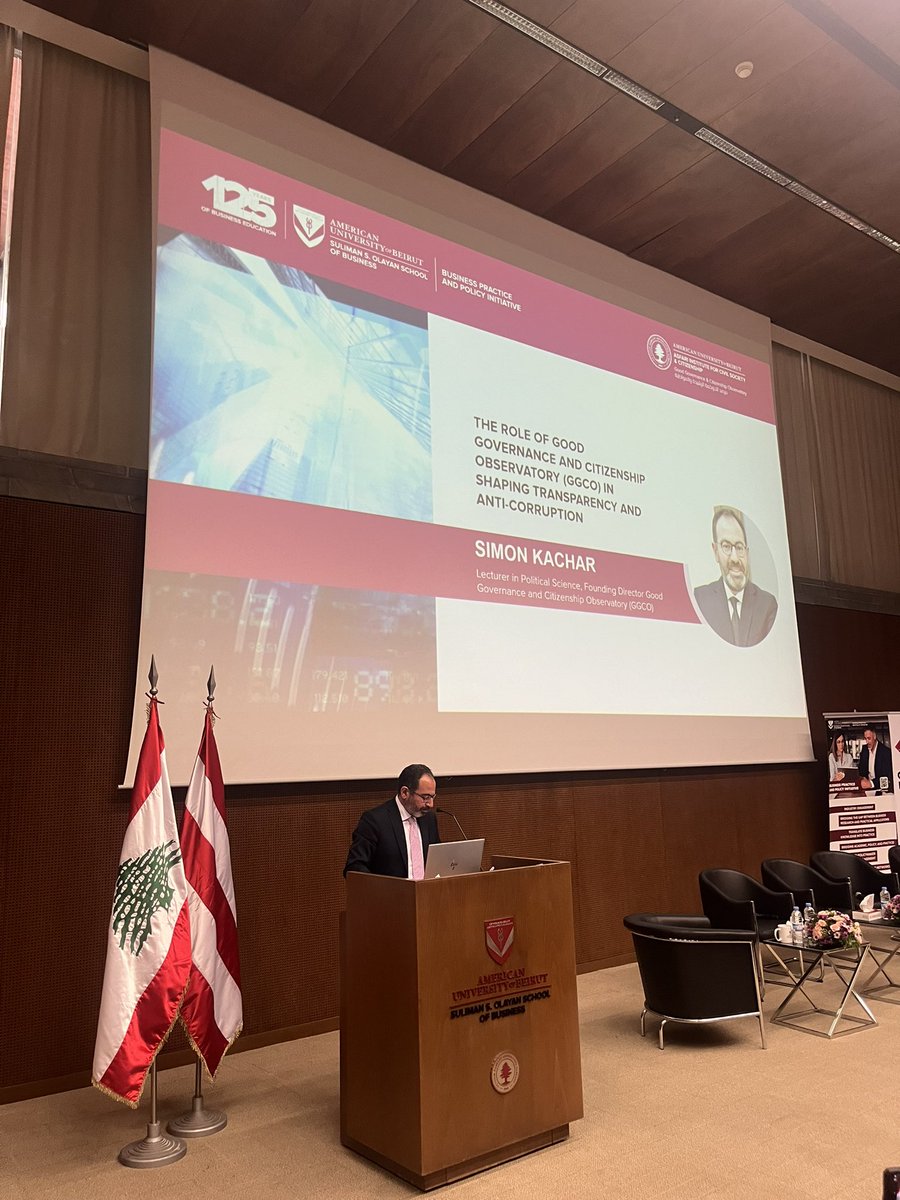 Happening Now: Restoring Financial Trust In Lebanon: Building Integrity For A Better Future