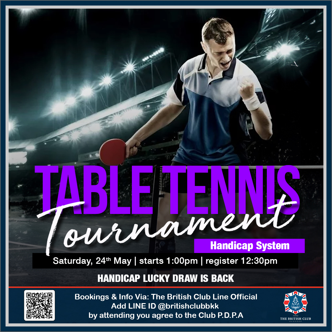 Prepare your bats and balls ready to enter the next Table Tennis competition May 24th #tabletenniscompetition