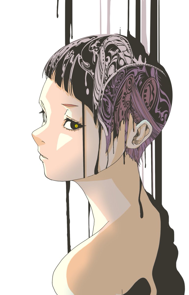 「girl 」|GAI@細密画トライバルのイラスト