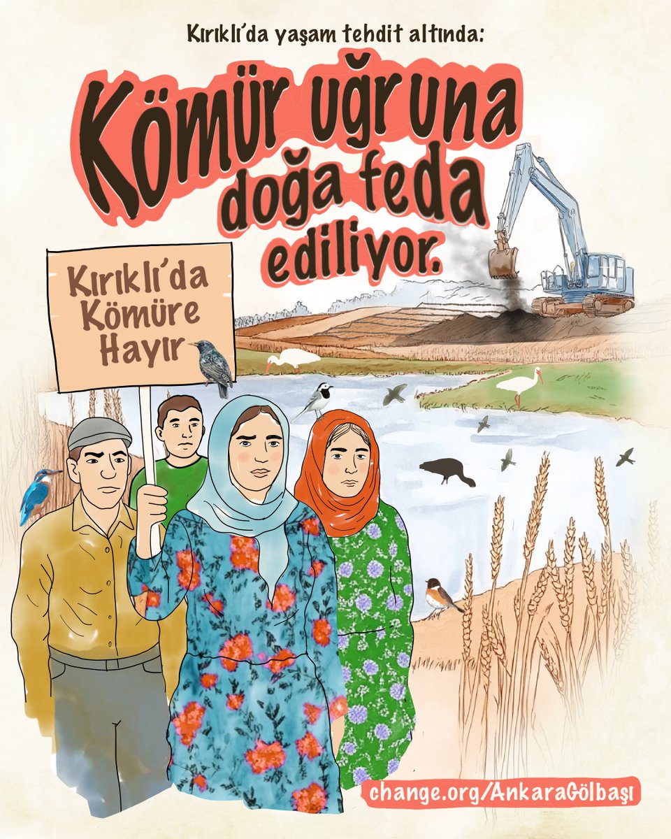 "Yeni kömür ocağı istemiyoruz!

Bizler Kırıklı Köyü sakini ve doğduğumuz bu toprakların sevdalısıyız. Bizim için büyük öneme sahip olan bu köyün, yeni bir kömür ocağı tehdidi ile karşı karşıya olduğunu duydukça kahroluyoruz.

Yeni açılacak kömür ocağı Kırıklı Köyünün temiz