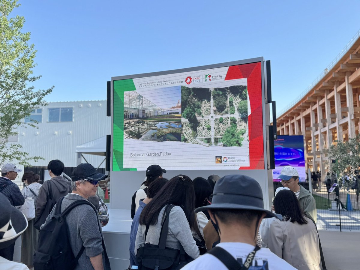 ItalyExpo2025's tweet image. “Veneto: heritage of excellence”
🔴Live l’evento di presentazione di #territori, siti #Unesco e #bestpractice
📍Padiglione #Italia🇮🇹#Expo2025 #Osaka
👇🏻
youtube.com/live/zI8kxZTJh…