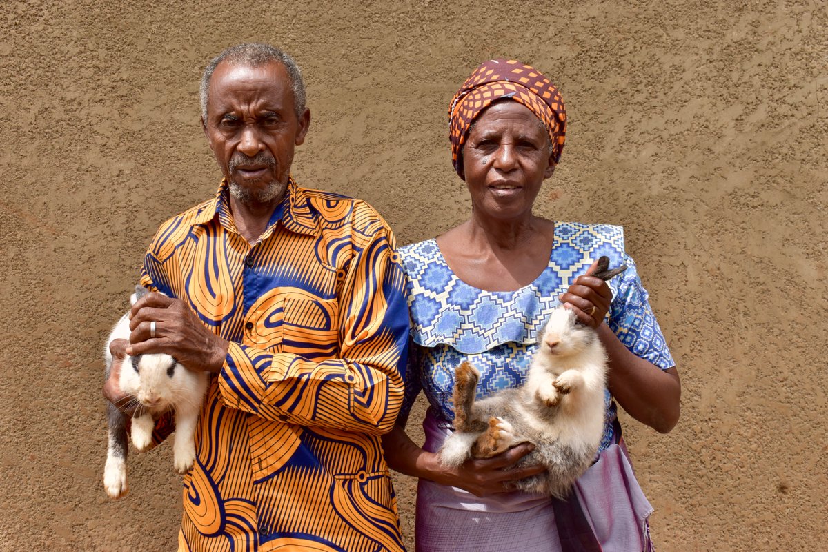 The visit continued in <a href="/RwamaganaDistr/">Rwamagana District</a>, where the <a href="/NLinRwanda/">Netherlands Embassy in Kigali</a> representative met #MvuraNkuvure graduates who stayed united, formed a savings group, and now run small projects. We visited one member who started with 4 rabbits and now has many. A true sign of growth and resilience.