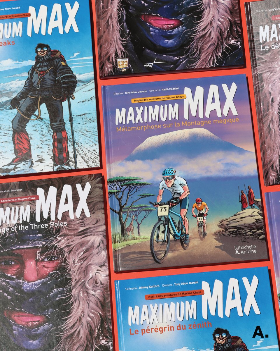 Out now! “Maximum Max: The Challenge of the Three Poles” charts Maxime Chaya’s epic expeditions to the Earth’s most unforgiving edges, where mental resilience is tested to the limit. 🏔️❄️📖

antoineonline.com/intr/en/Maxime…

#antoineonline #maximechaya #bd #comics #fromlebanon