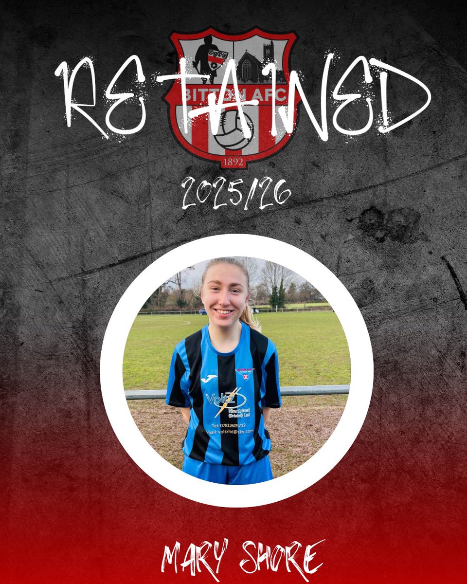 Retained 🔊 

Mary Shore will be staying with us next season 🤩🙌🏼