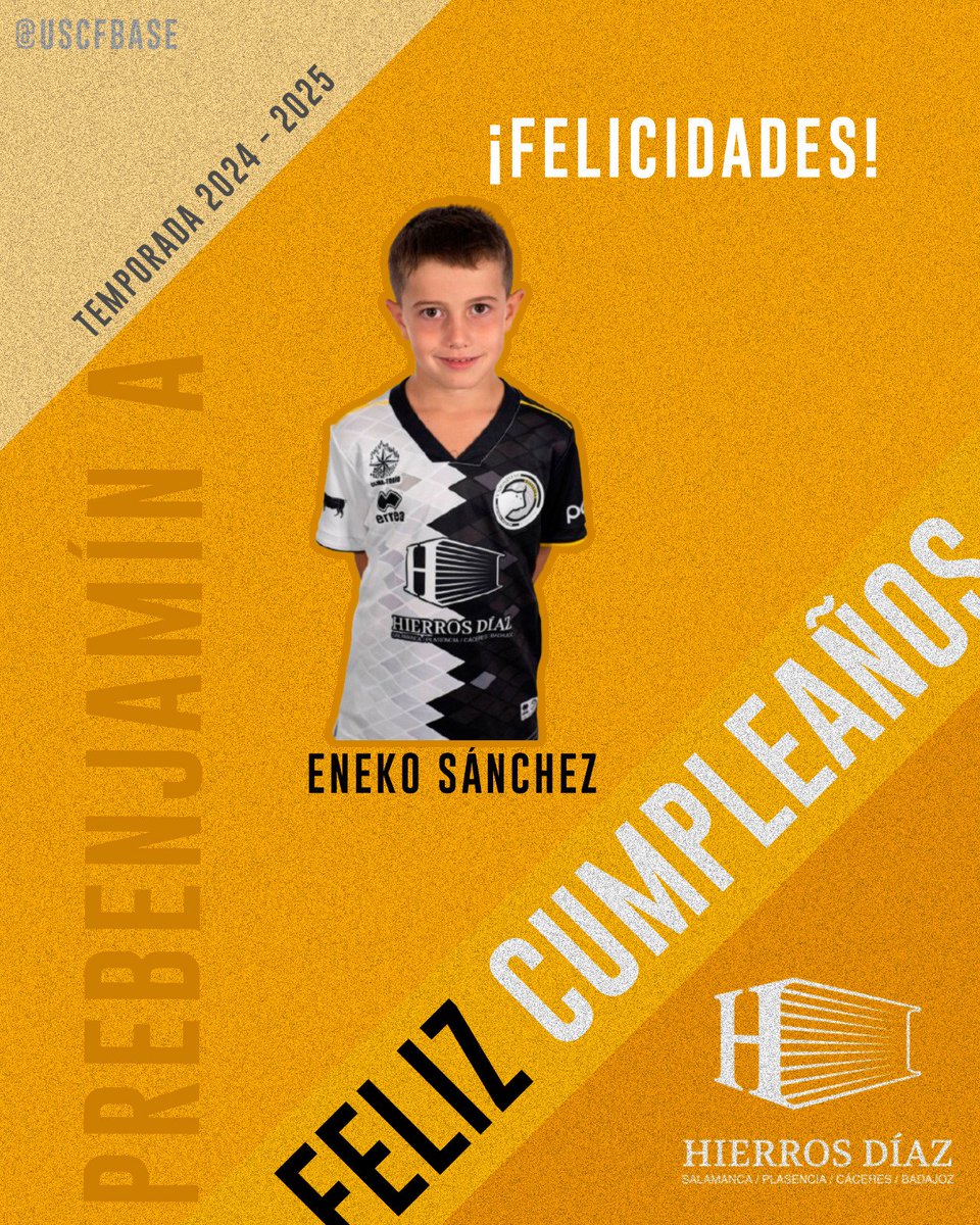 USCFbase's tweet photo. 🎂🎉 𝗟𝗨𝗖𝗔𝗦 𝗚𝗔𝗥𝗖𝗜𝗔 / 𝗘𝗡𝗘𝗞𝗢 𝗦𝗔𝗡𝗖𝗛𝗘𝗭 - ¡Hoy, 7 de Mayo, celebramos los cumpleaños de Lucas y Eneko, jugadores del Prebenjamín B y Prebenjamín A!  

Desde el club deseamos que disfrutéis de vuestro día.

¡Muchísimas felicidades!

#ConstruyendoUSCF🏗️ https://t.co/6xufRBNaNy