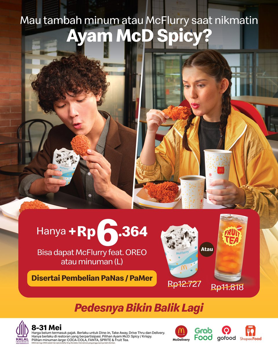McDonald's Indonesia tweet media