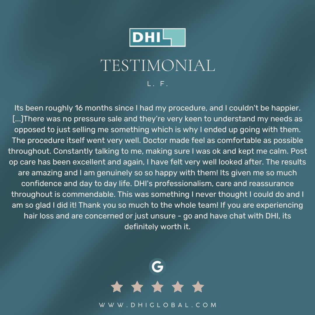 Review Time✨
Thank you🙏

#dhi #review #google #googlereviews #hairtransplant #patients