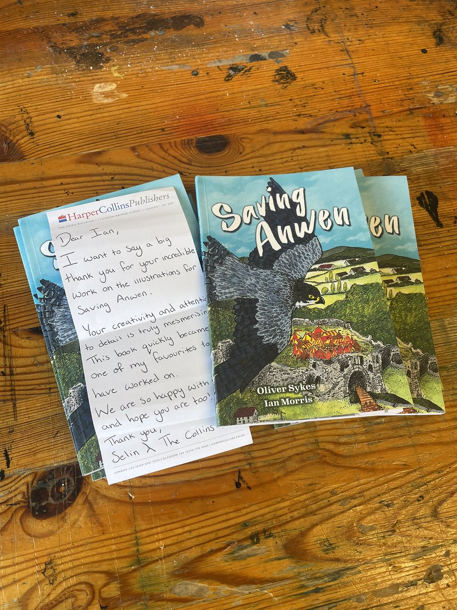 Ian Morris (@ianmorris_22) on Twitter photo A fresh package of Saving Anwen by the brilliant <a href="/oli_sykes89/">Oliver Sykes BCAa</a> ā and Iām beyond excited to finally see it in print! I had the absolute pleasure of illustrating this powerful story, and holding the finished book feels surreal.
Thank you <a href="/harpercollinsuk/">HarperCollinsUK</a> @bigcatbookslikeme A fresh package of Saving Anwen by the brilliant <a href="/oli_sykes89/">Oliver Sykes BCAa</a> ā and Iām beyond excited to finally see it in print! I had the absolute pleasure of illustrating this powerful story, and holding the finished book feels surreal.
Thank you <a href="/harpercollinsuk/">HarperCollinsUK</a> @bigcatbookslikeme