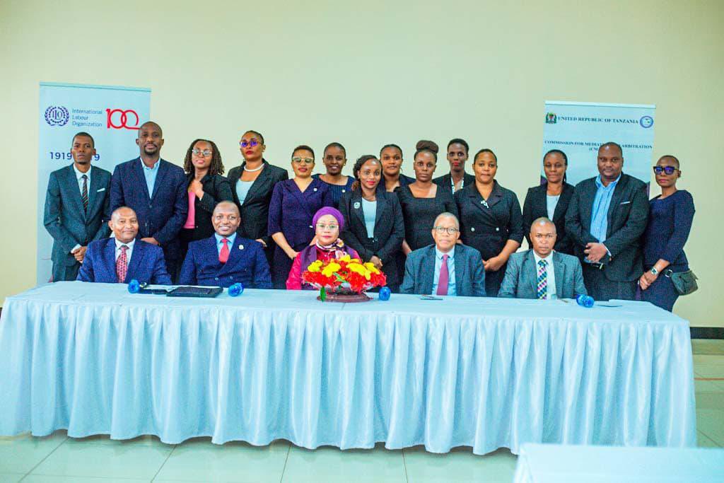 ilodaressalaam's tweet photo. Ongoing Commission for Mediation and Arbitration (CMA) training in Morogoro with participation from the ILO Specialist &amp; the High Court Judge in charge of Morogoro Region. Appreciations to @ILO for organizing this important session on labor dispute resolution. #ILO #LaborJustice https://t.co/EGaLZODf9I